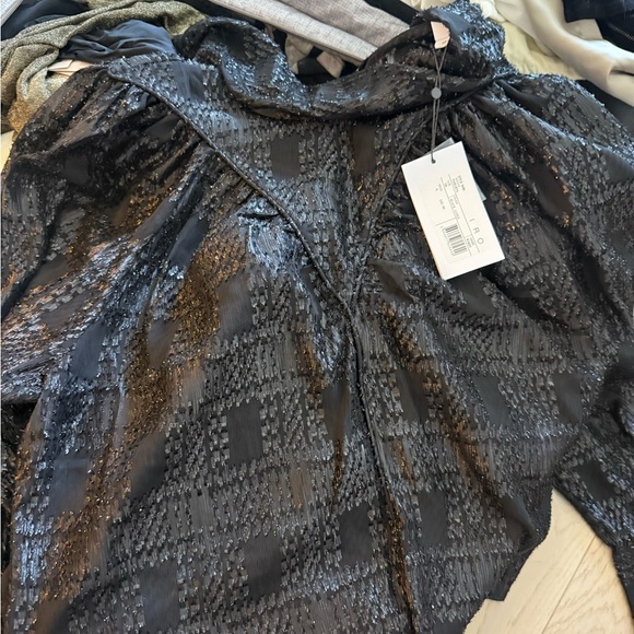 IRO Black Sequin Top - Picture 6 of 7